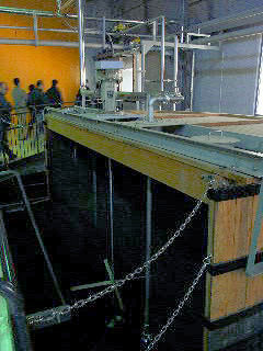 発酵槽のカットモデル