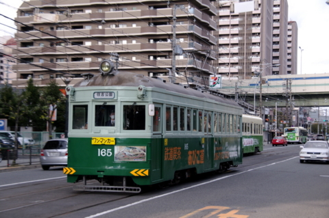 阪堺電気軌道　モ１６５号
