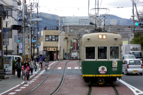 京福電気鉄道　モボ１０５号