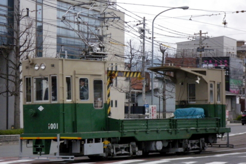 京福電気鉄道　モト１００１号