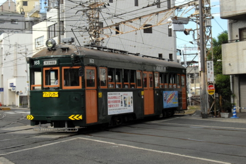 阪堺電気軌道　モ１６３号