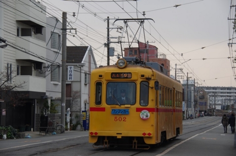 阪堺電気軌道　モ５０２号