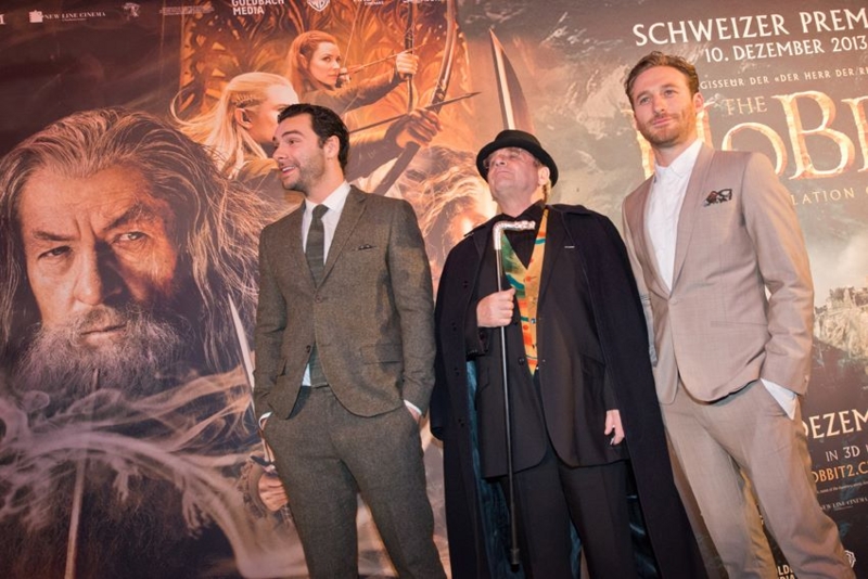 The Hobbit-Zürich Premiere-2013.12.10-Aidan Turner,Dean o'gorman