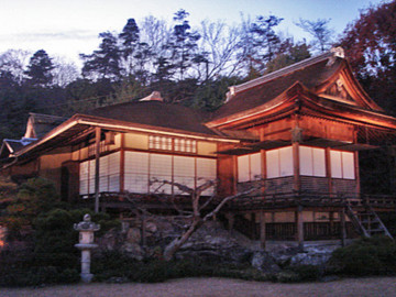 京都　嵐山　花灯路2008　大河内山荘