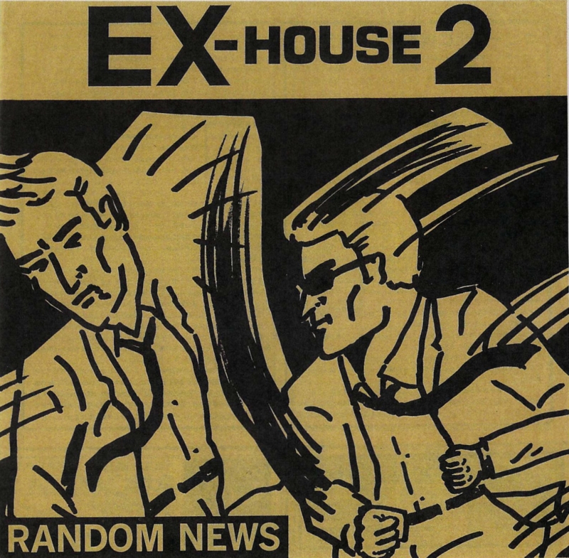 1977年8月 EX-house『RANDOM NEWS』2, 佐藤聡明個展　-　1