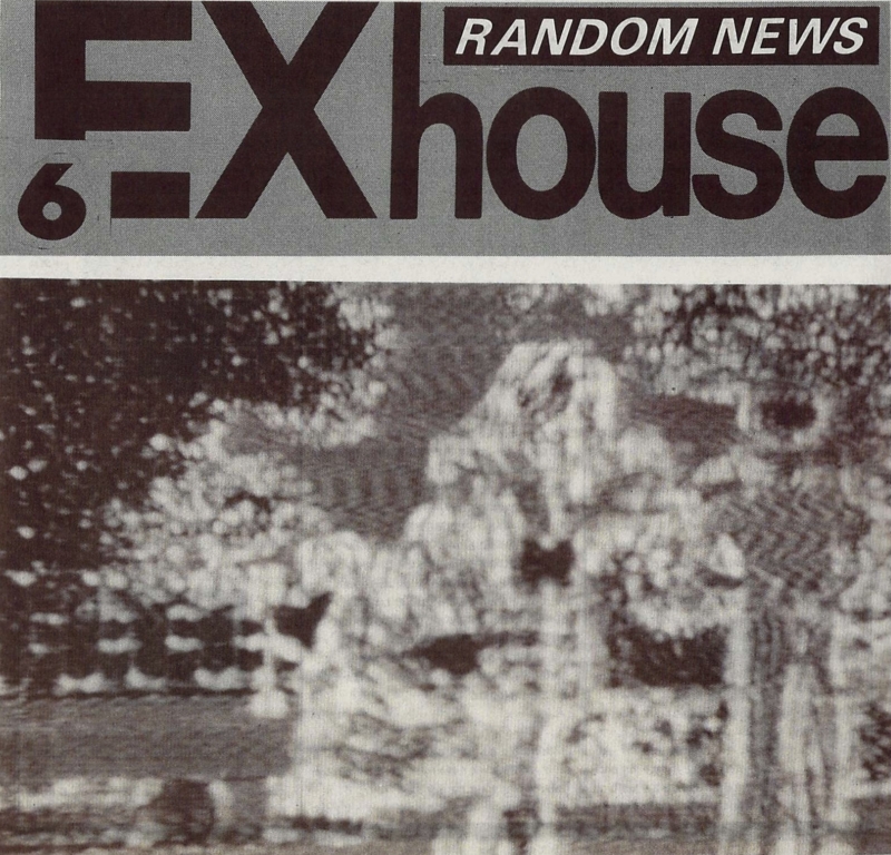 1978年1,2月 EX-house『RANDOM NEWS』6 坂本龍一個展　-　1