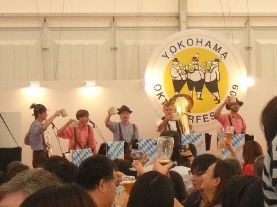 プロースト(乾杯)!(横浜オクトーバーフェスト)(2009/10/16)