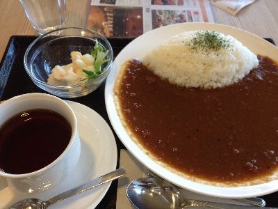 青空屋台の野菜カレー(カフェマイム)(2013/01/19)
