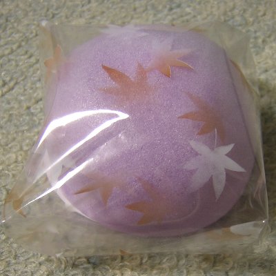 [食]米粉饅頭(紫いも餡)(2010/10/15)