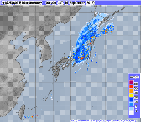 台風情報（気象レーダー09：00、16 Septembre 2013）.png