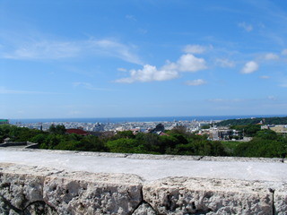 首里城からの眺め
