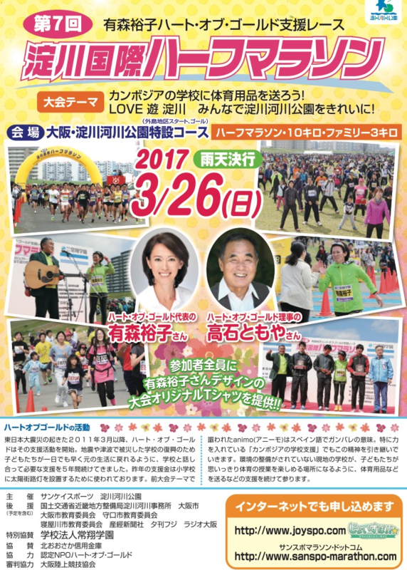 淀川国際ハーフマラソン