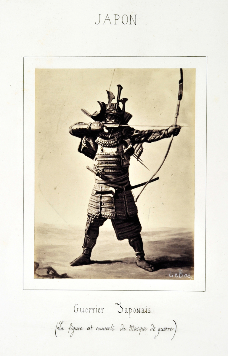 ギメ東洋美術館よりアポリネール・ル・バ [日本の武者]、1864（C）Guimet National Museum of Asian Arts