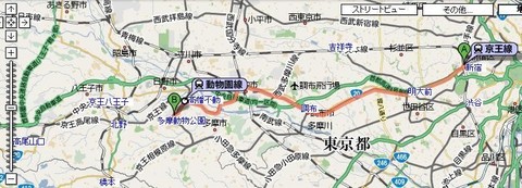 京王電鉄 路線図