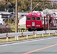 名鉄 蒲郡線 車両 （三河鹿島駅 付近）