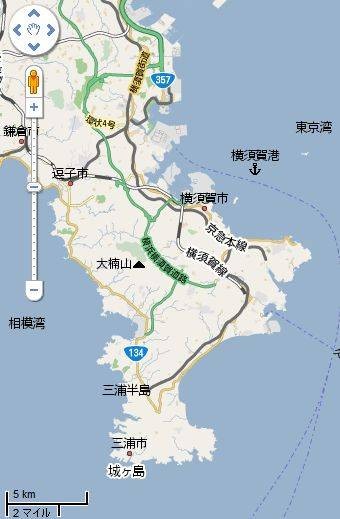 城ヶ島 広域図