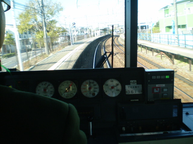 101210 名鉄 名古屋本線 一ツ木駅を 100km/hで 通過