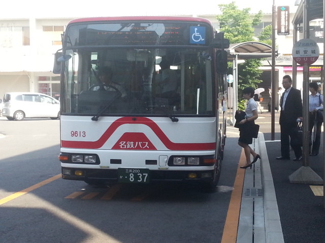 2013-07-12 07:56 新安城 名鉄 バス