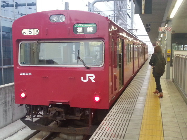 20131103 07:53 姫路 播但線 電車