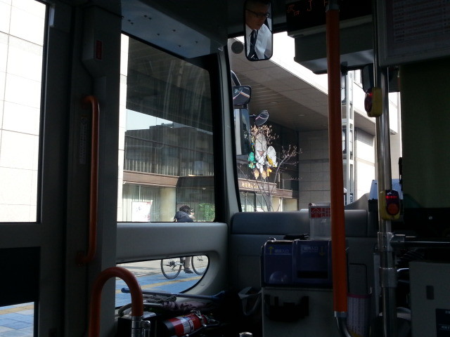 20140328 08.08.29 あんくるバス桜井線バス - 碧海信用金庫
