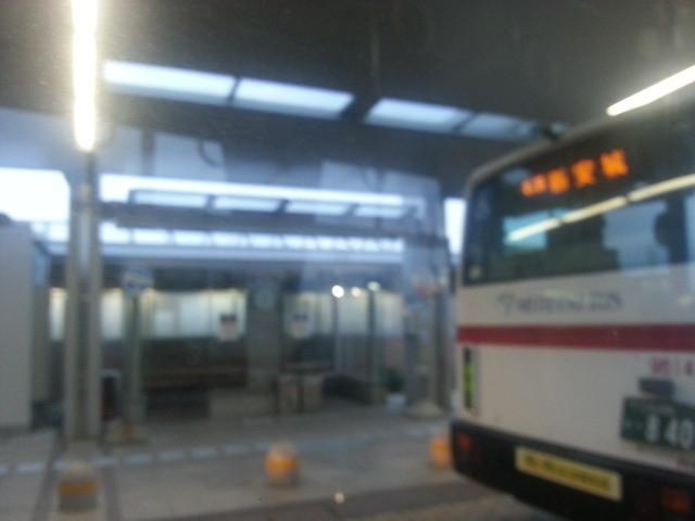 20140403 18.04.31 あんくるバス桜井線バス - 安城更生病院バス停