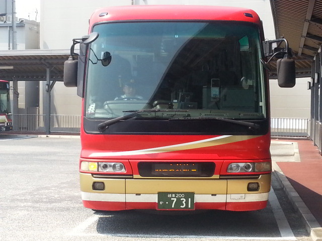 20140410 11:20 岐阜バスターミナル - 高速バス