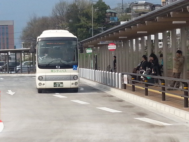 20140410 14:26 関シティーターミナル - 関シティーバス