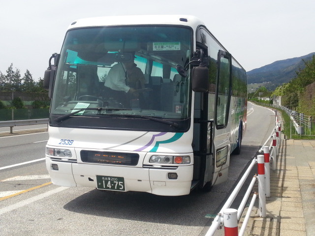 20140506 10.37.36 上飯田バス停 - 伊那・箕輪いきバス