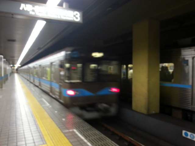 20140526 09.05.14 鶴舞線伏見 - 赤池いき電車