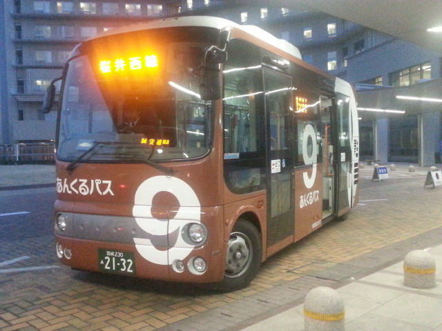 20150204_173619 更生病院 - 桜井西線バス