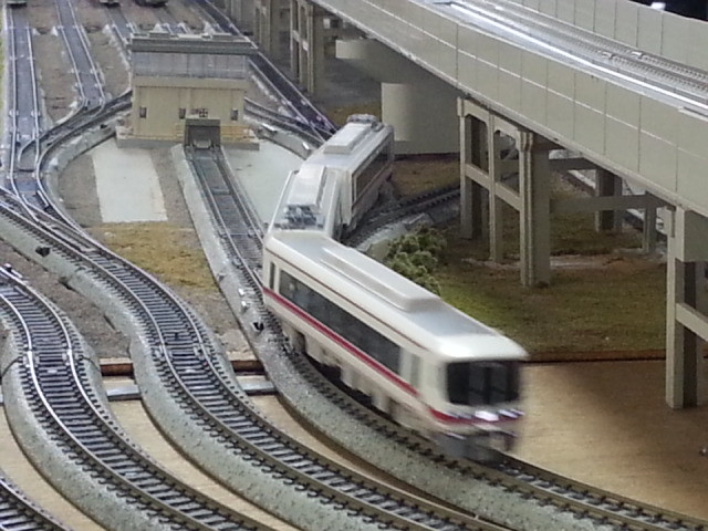 20150221_144451 桜井公民館鉄道模型展 - 1600系特急