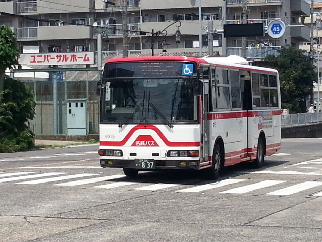 20150731_124916 桜町交差点 - 名鉄バス