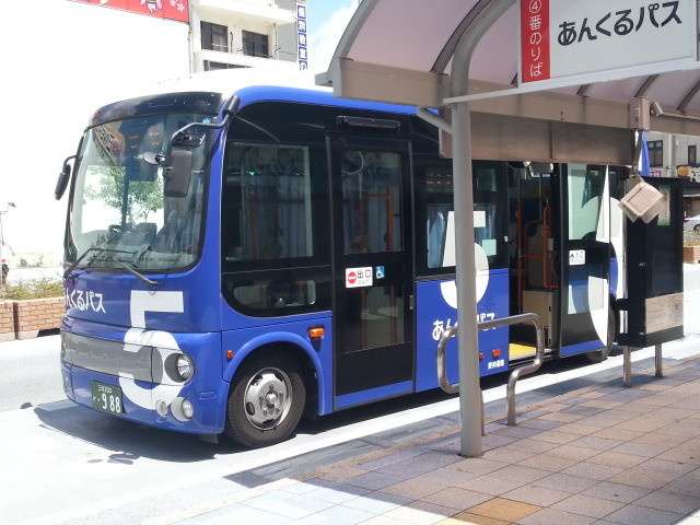 20150805_123314 あんじょうえき - 東部線バス