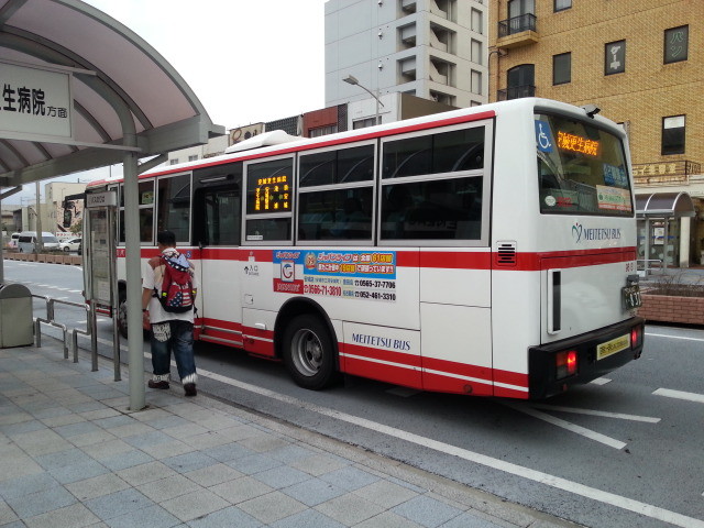 20150828_175705 あんじょうえきまえ - 名鉄バス