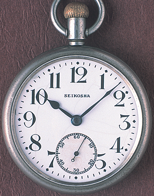 1929年発表のセイコーの懐中時計