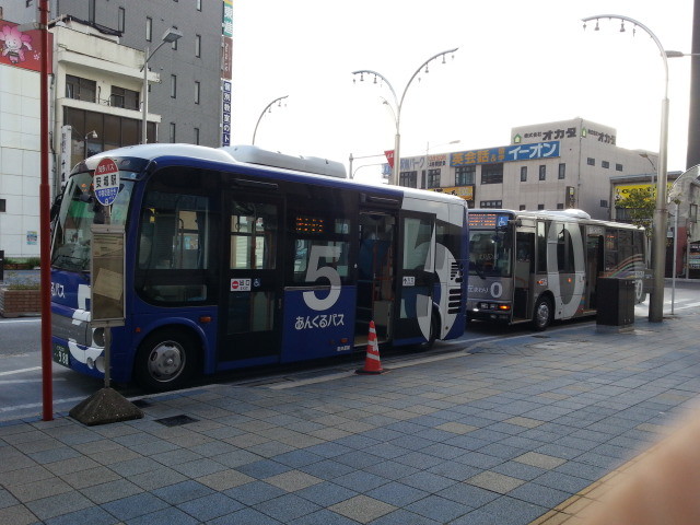 20150910_074024 あんじょうえき - 東部線バス
