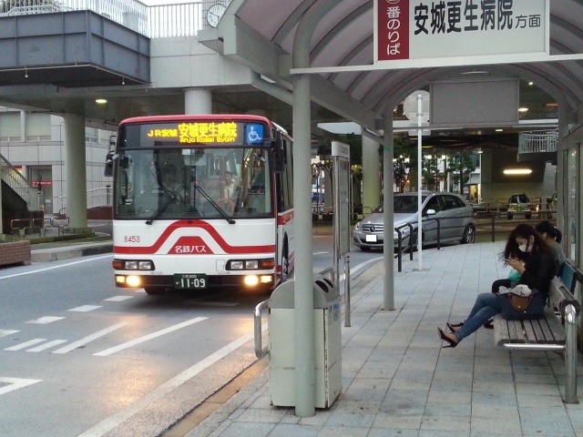 20150915_174947 あんじょうえきまえ - 名鉄バス