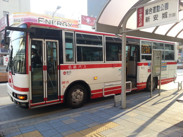 20160226_073606 あんじょうえきまえ - 名鉄バス
