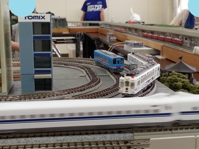 20160702_134429 北部公民会鉄道模型展 - たま電車と樽見鉄道列車