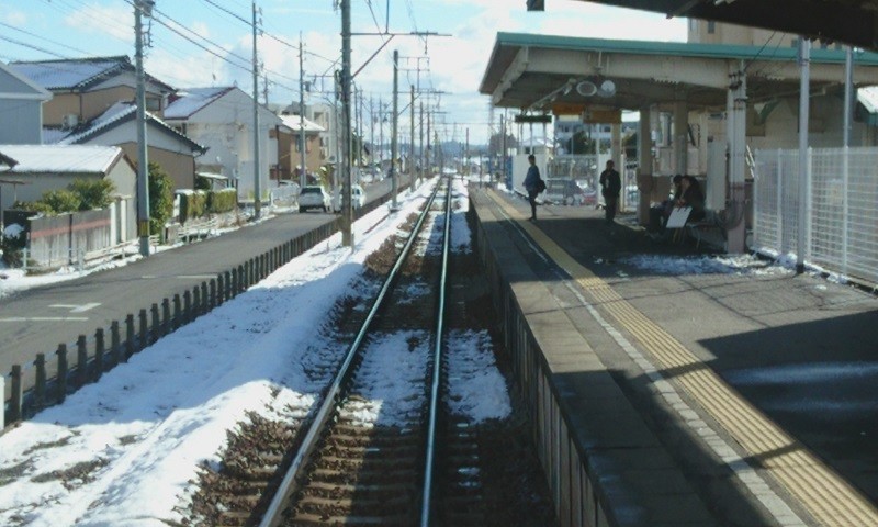 2017.1.15 西尾線 (11) 西尾いきふつう - 桜町前 800-480