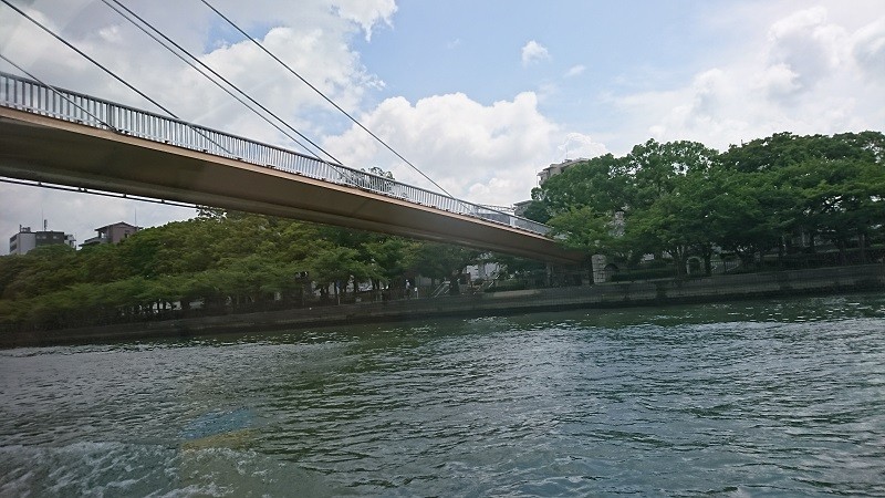 2017.8.18 ふね (16) 大川 - 川崎橋 800-450