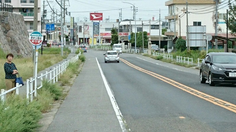 2017.9.27 平坂 (26) 平坂・中畑線バス - 歴史公園前バス停
