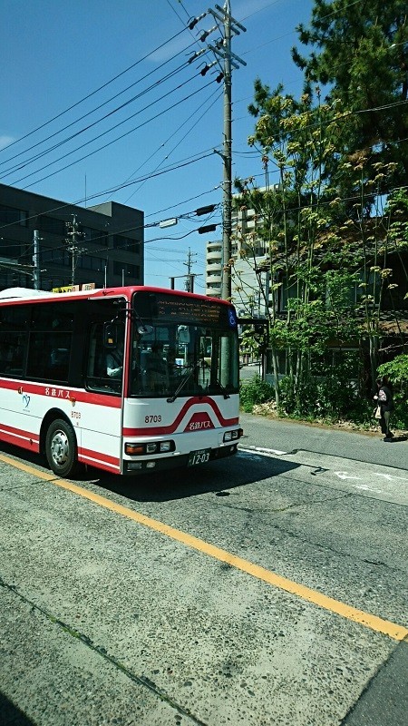 2018.4.19 (4) 更生病院いきバス - 桜町前交差点（はんたいバス） 450-800