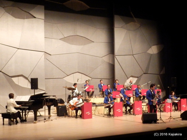 Swing Hard Jazz Orchestra＠新潟市秋葉区文化会館2016(11/3)