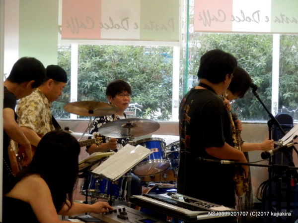 SMS(Sanborn・Miller・Session)Band＠新潟国際情報大学新潟中央キャンパス（古