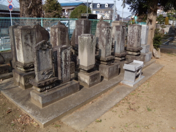 江戸時代の墓石