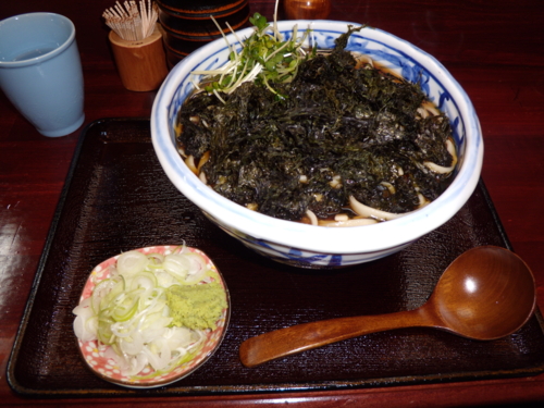 花巻そば(750円)太麺(田舎風)