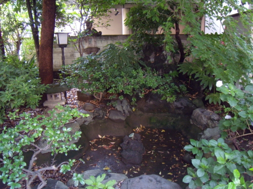 金比羅神社の池・泉