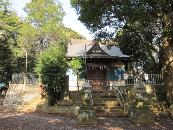 薬園台新田　神明神社　拝殿