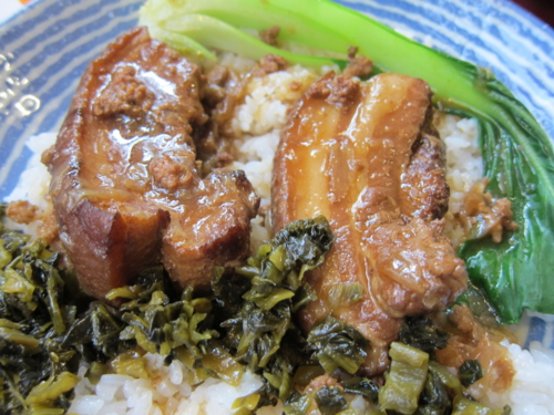 角煮と魯肉と高菜